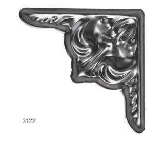 Ornament plechový 145 x 145 x 1 mm