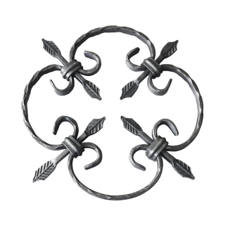 Ornament 240 x 240 mm, valcovaný profil 12 x 6 mm