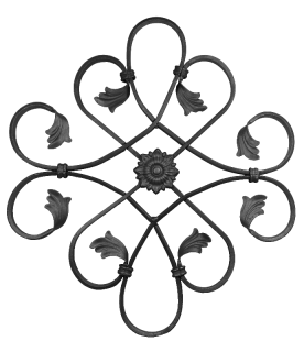 Ornament 580 x 510 mm, profil 16 x 8 mm