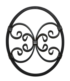 Ornament 375 x 300 mm, hladký profil 12 x 12 mm /12 x 6 mm