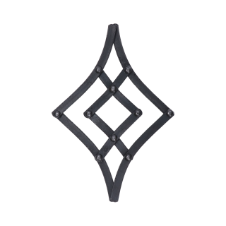 Ornament kovaný 260 x 185 mm, profil 12 x 12 mm