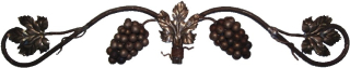 Ornament hrozno 800 x 150 mm