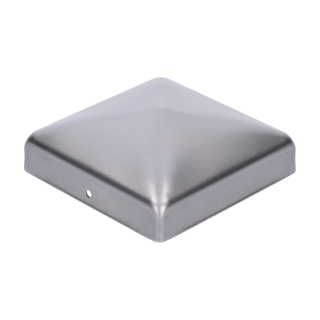 Strieška lisovaná plechová 100 x 100 x 1 mm, bez úpravy