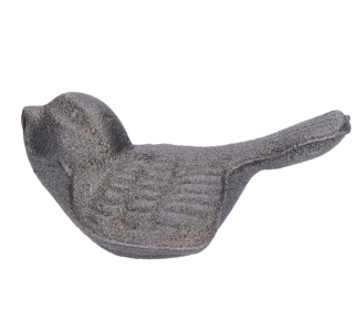 Dekoračný prvok 53 x 71 x 31 mm - sediaci vták, odliatok