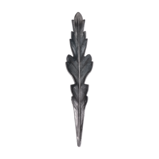 List 290 x 55 x 3 mm, rovný, výlisok