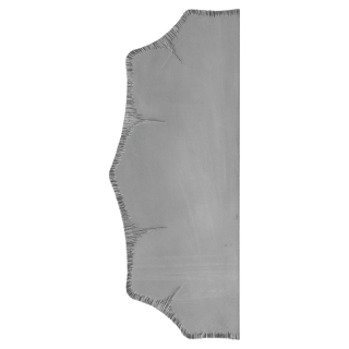 Štít 230 x 93 x 3 mm bez otvorov, zdobený, obojstranný