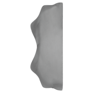 Štít 250 x 95 x 3 mm bez otvorov, hladký, obojstranný