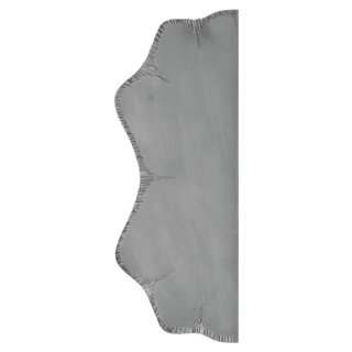 Štít 250 x 95 x 3 mm bez otvorov, zdobený