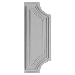 Štít bez otvorov 280 x 100 x 3 mm