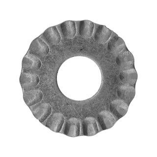 Štít ku kľučke ozdobný ø 53 x 3 mm, otvor na kľučku ø 20 mm