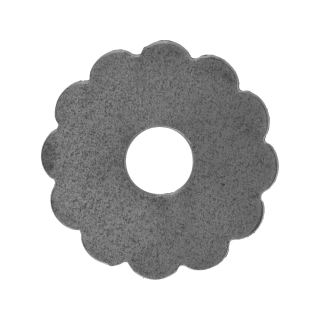 Štít ku kľučke ø 66 x 3 mm, otvor ø 19,5 mm, hladký