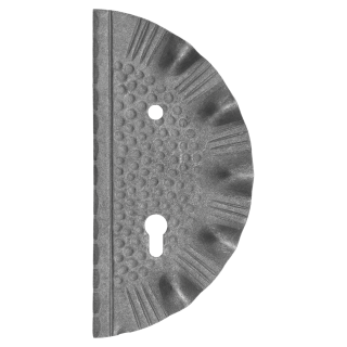 Štít 275 x 130 x 3 mm, rozteč 90 mm, pravý, pre ZM90/80