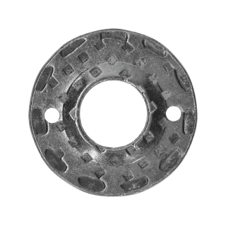 Štít ku kľučke ozdobný ø 50 x 2 mm, otvor ø 20 mm