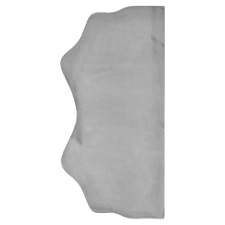 Štít 260 x 125 x 3 mm bez otvorov, hladký