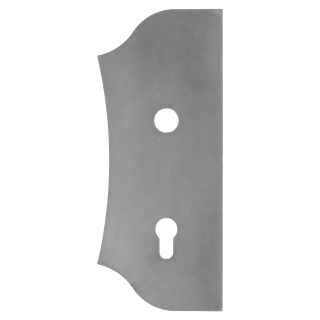 Štít 250 x 104 x 3 mm, rozteč 90 mm, hladký, obojstranný