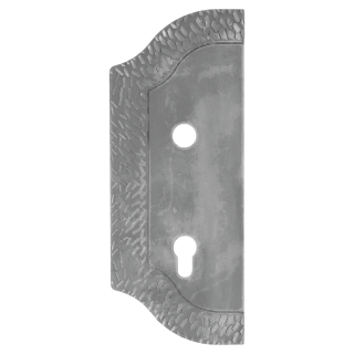 Štít 265 x 105 x 3 mm, rozteč 90 mm, zdobený, ľavý