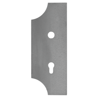 Štít s otvormi 275 x 107 x 3 mm, otvor na kľučku ø 19,5 mm