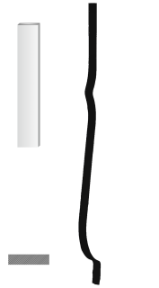 Tyč 30 x 5 x 1000 mm