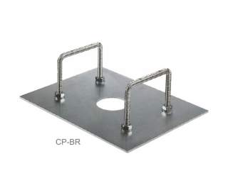 900CP-BR základová doska pre závoru KEY BR4
