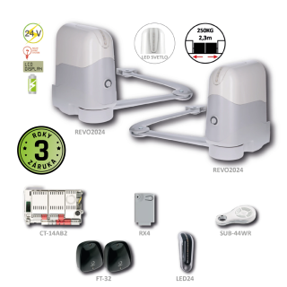 REVOKIT pre dvojkrídlovú bránu do 2,3 m/krídlo
