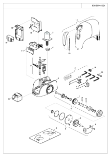 999ALBE026C00 kit prevodovky pre SU4024