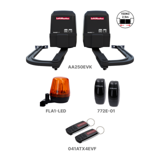 LiftMaster sada pre dvojkrídlovú bránu do 2,5 m/krídlo