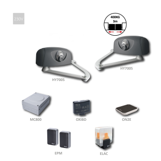 HyppoKit7005-K sada pre dvojkrídlovú bránu do 3 m/krídlo