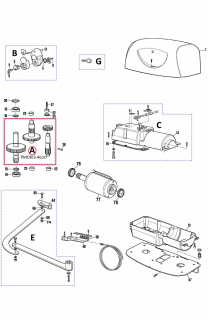 PMDKI3.4610 kit prevodovky pre HYPPO 24 V