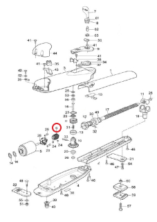 PMD1095R02.4610 slimák prevodovky pre Wingo 24 V