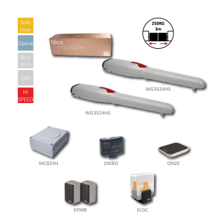 HI-SPEED sada pre dvojkrídlovú bránu do 3 m/krídlo