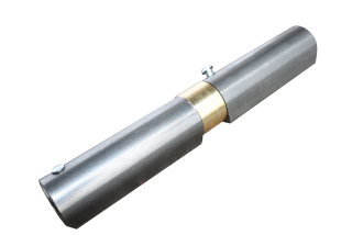 Samozatvárací pánt dvojdielny L = 165 mm, navárateľný