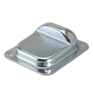 Doraz koncový pre krídlovú bránu 120 x 100 x 44 mm