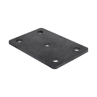 Platňa 99 x 150 x 7 mm s otvormi ø 13 mm, bez úpravy