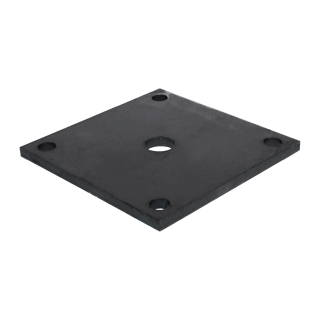 Platňa 150 x 150 x 10 mm s otvormi ø 13 mm, bez úpravy
