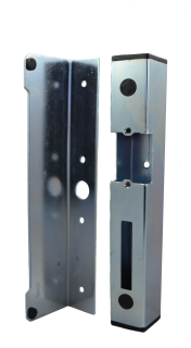 Dorazová kazeta pravá/ľavá, pozinkovaná 280 x 40 x 40 mm