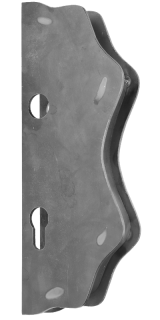 Kazetová zostava pre bránku 250 x 95 x 30 mm