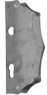 Kazetová zostava 230 x 93 x 40 mm, otvor ø 20 mm, hladká