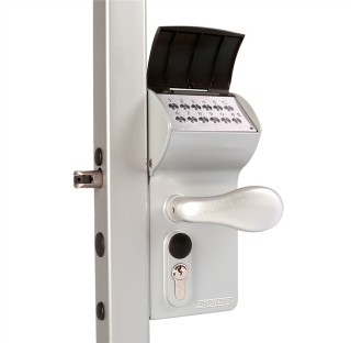 Elektronický kódový zámok pre profil 40 - 60 mm Locinox farba 6005