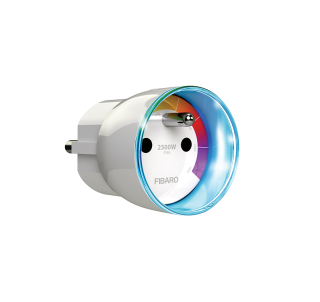 FGWPE-102 ZW5 YUBI inteligentná zásuvka FIBARO s meraním (2,5 kW) LED