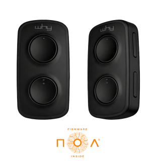 Vysielač Evo2 NOA MINI 4-kanál, 433/868 MHz, čierny