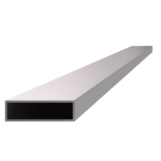 DOPREDAJ! Profil 50 x 15 x 1,5 x 6000 mm, brúsená nerez AISI 304