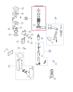 SPAMG216A00 kit ramena pre WALKY